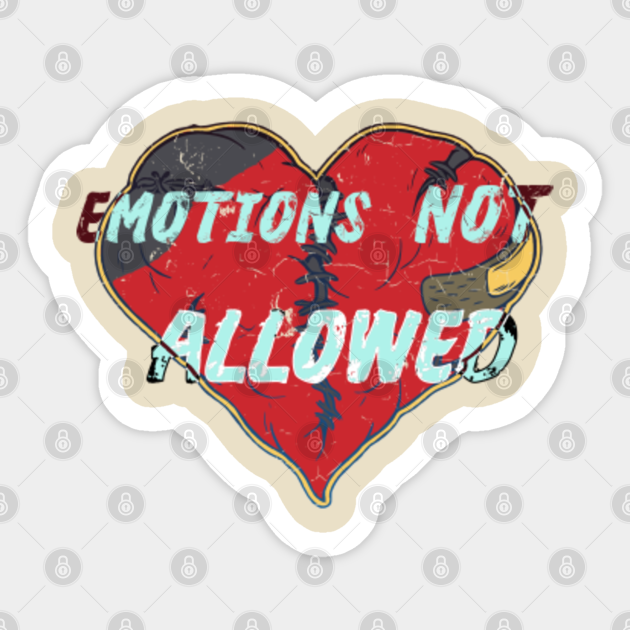 Emotions not allowed Broken Heart Band aids Broken Heart